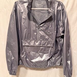 Under Armour Women's Metallic Silver Rain/Ski Jacket